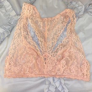 Victoria Secret Lace Halter Bralette